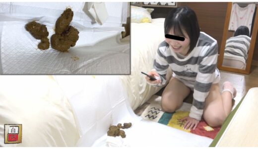 自画撮り投稿 大放屁うんち5 〜私の臭いおならとメリメリうんち〜