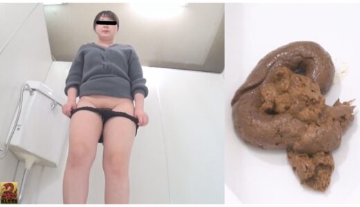6カメWフルショット セクシー黒パンティ大放屁大便